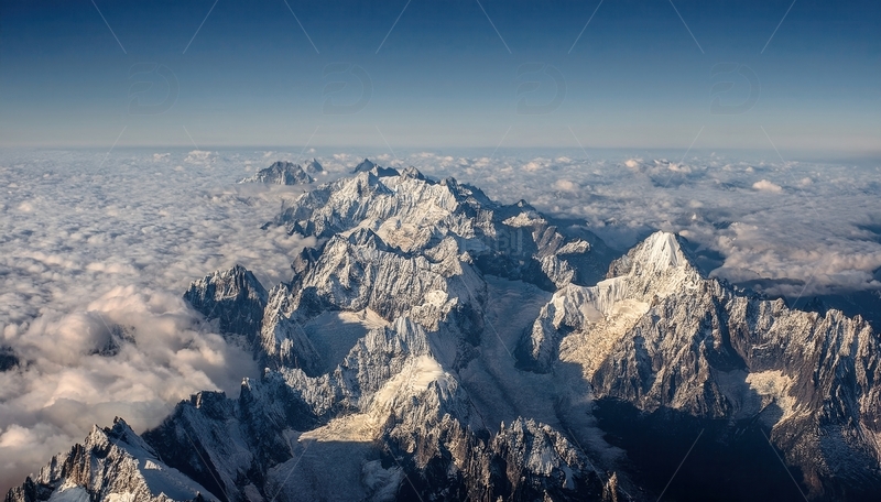 高清大图下载【趣麦麦图】云端之上的巍峨喜马拉雅山脉