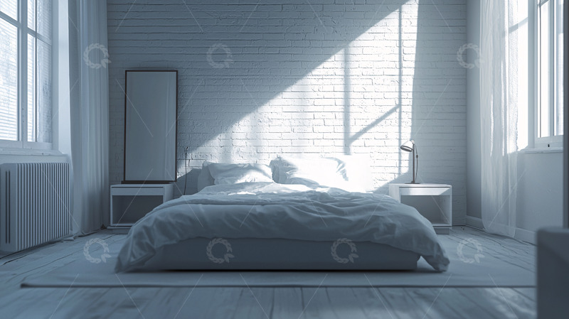 高清大图下载【趣麦麦图】极简风卧室设计