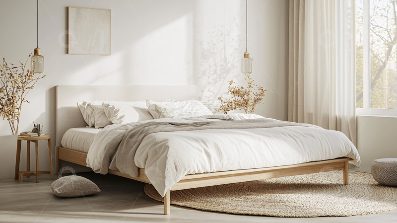 高清大图下载【趣麦麦图】极简风卧室设计