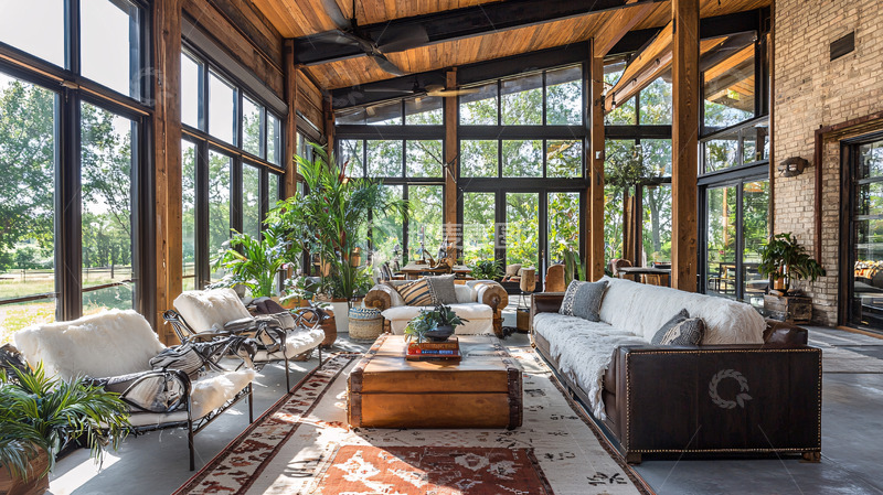 高清大图下载【趣麦麦图】阳光房高清图片