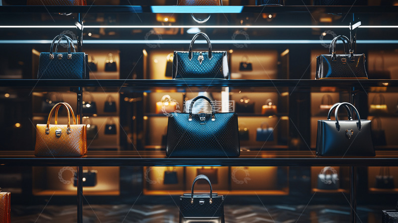 高清大图下载【趣麦麦图】高端品牌手提包陈列