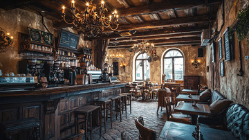 复古酒吧室内