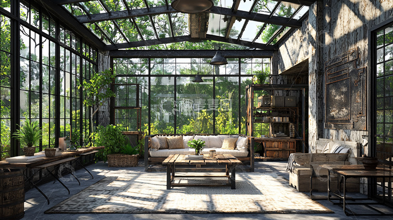 高清大图下载【趣麦麦图】阳光房高清图片