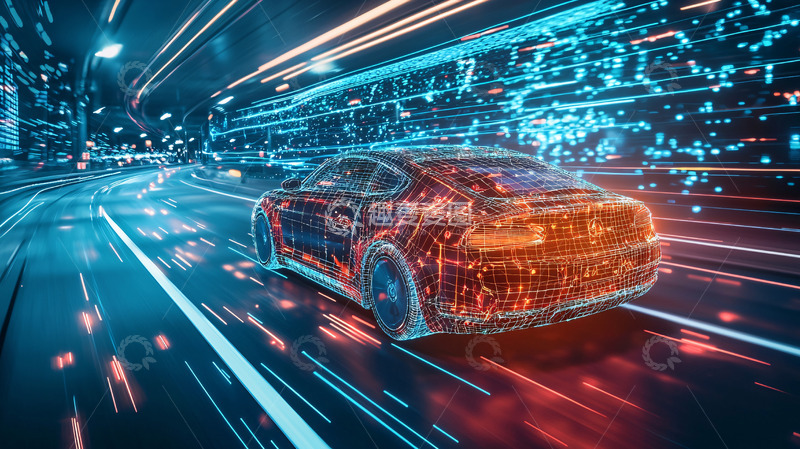 高清大图下载【趣麦麦图】未来科技感汽车