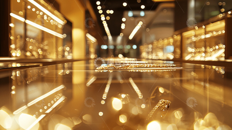 高清大图下载【趣麦麦图】高端珠宝店夜景