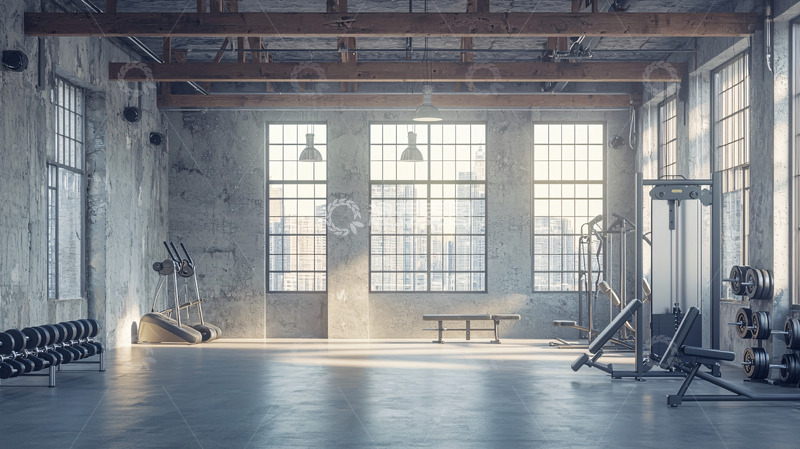 工业风健身房