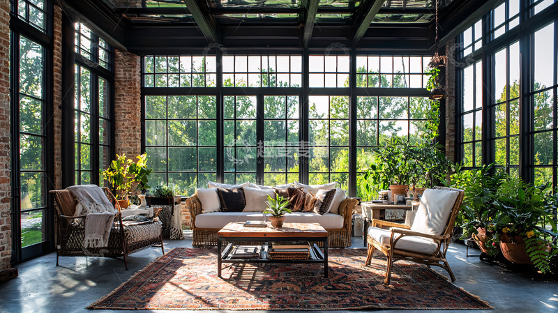 高清大图下载【趣麦麦图】阳光房室内设计