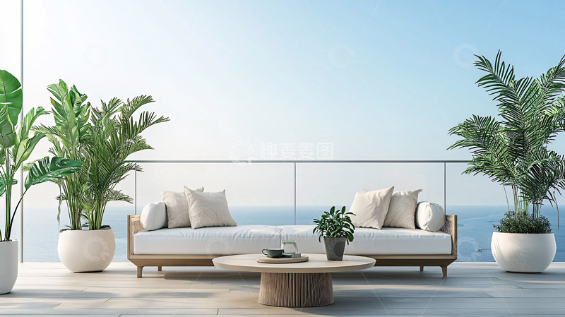 高清大图下载【趣麦麦图】阳台景观设计