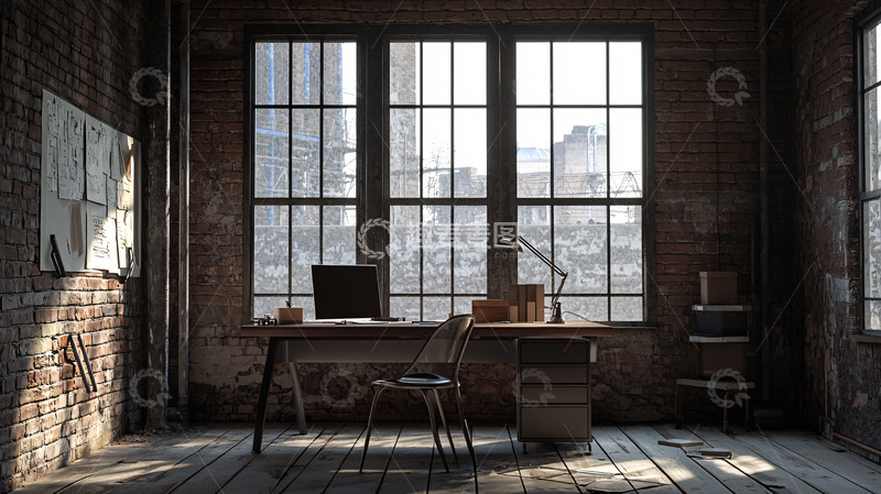 高清大图下载【趣麦麦图】loft办公室