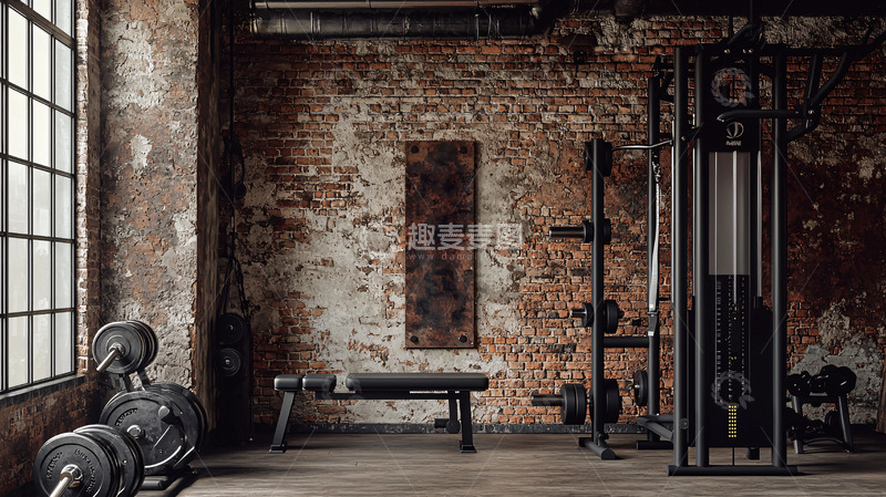 复古工业风健身房