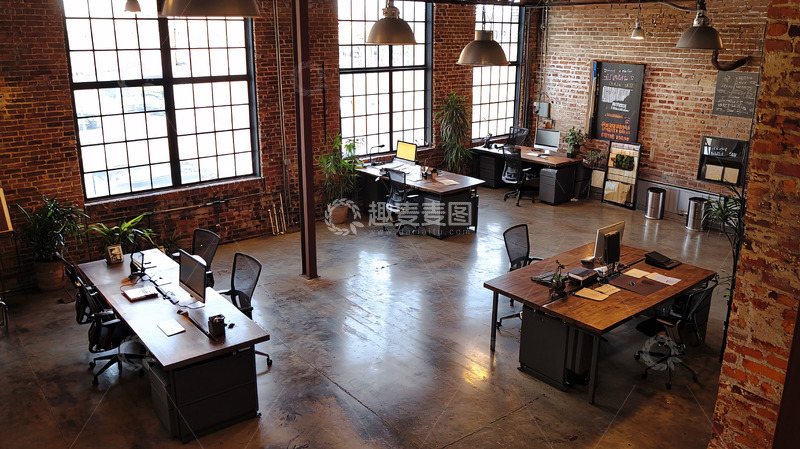 高清大图下载【趣麦麦图】loft办公室