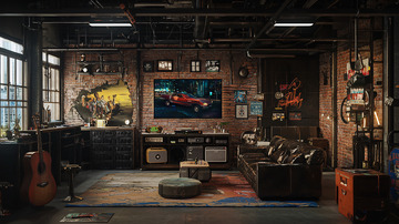 工业风复古车库