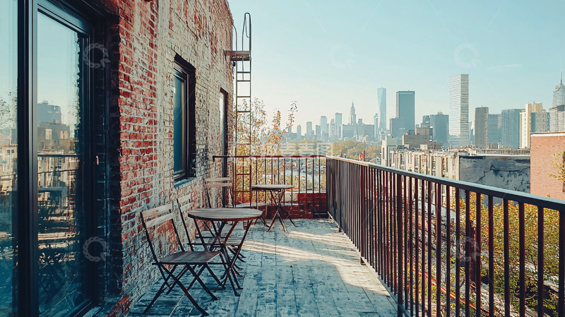高清大图下载【趣麦麦图】阳台景色高清图片