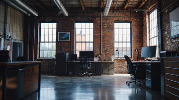 工业风办公室