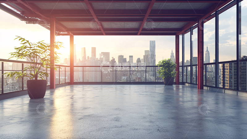 高清大图下载【趣麦麦图】阳台景观高清图片