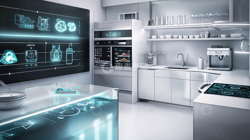 高清大图下载【趣麦麦图】智能厨房高清图片