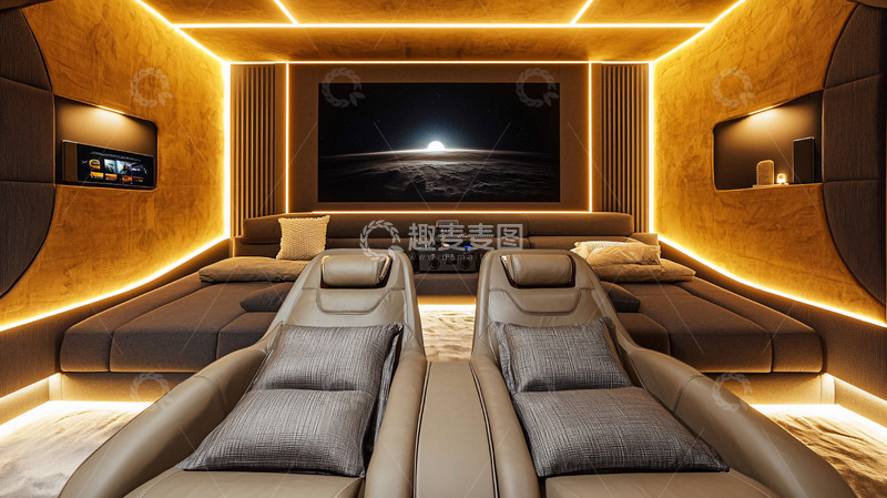 高清大图下载【趣麦麦图】高端家庭影院