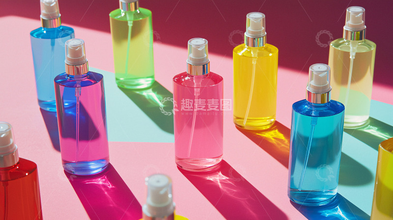 高清大图下载【趣麦麦图】-彩色喷雾瓶