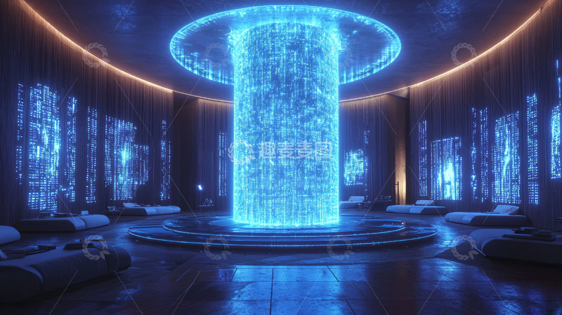 高清大图下载【趣麦麦图】未来科技感空间6