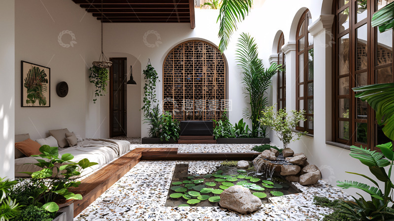 高清大图下载【趣麦麦图】庭院设计