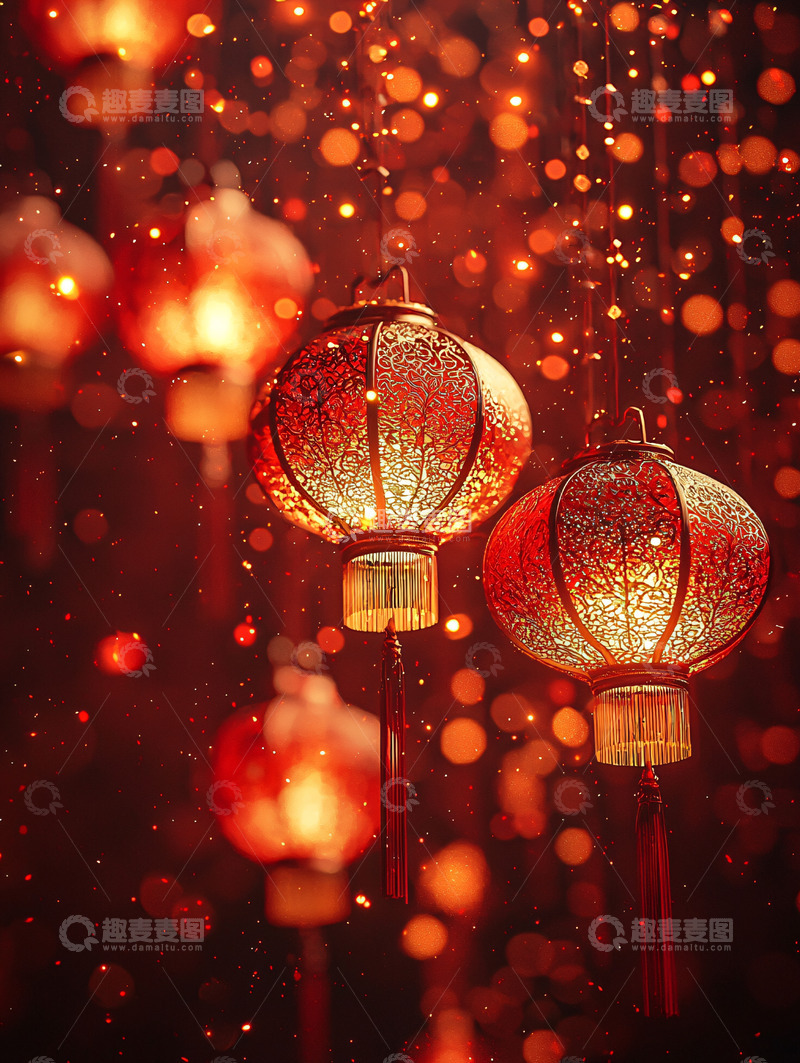 高清大图下载【趣麦麦图】红灯笼