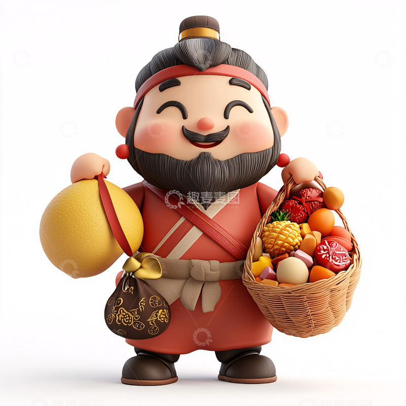 高清大图下载【趣麦麦图】喜笑颜开