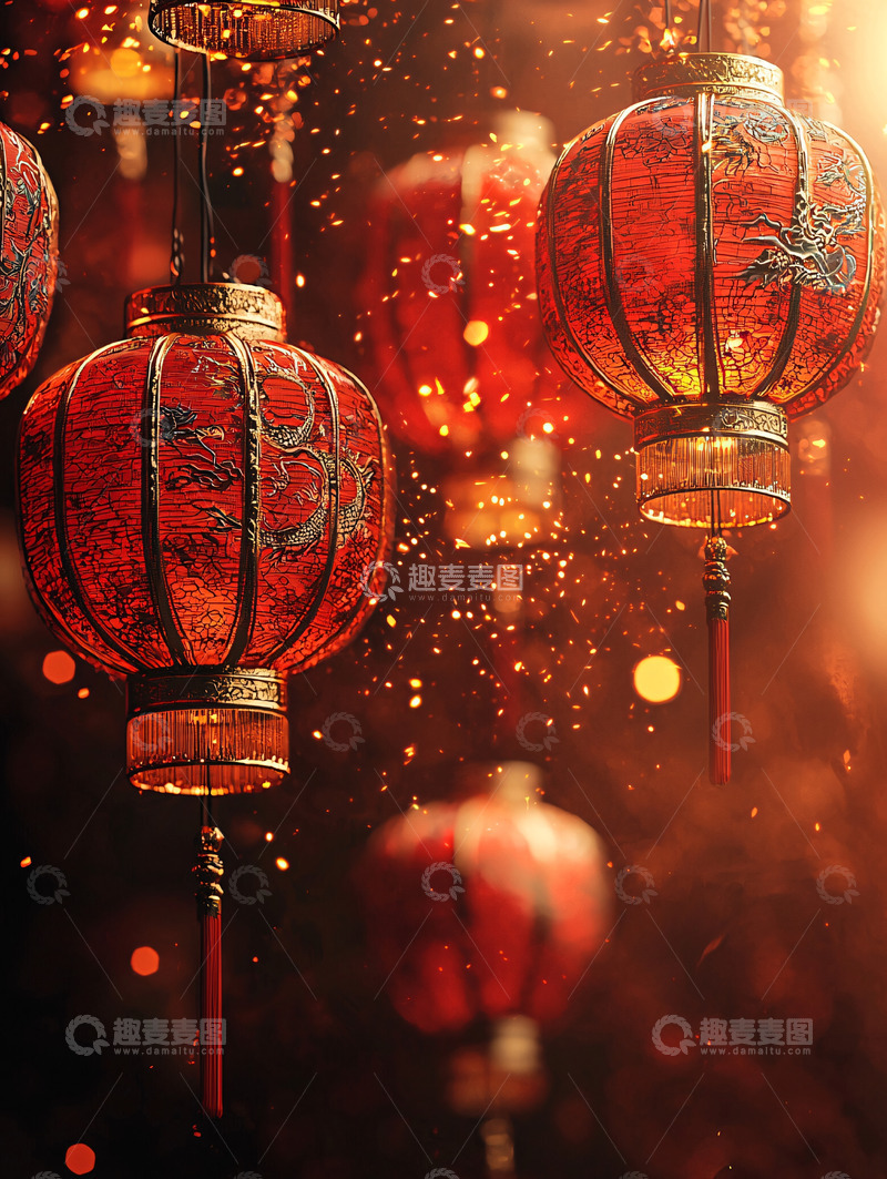 高清大图下载【趣麦麦图】红灯笼