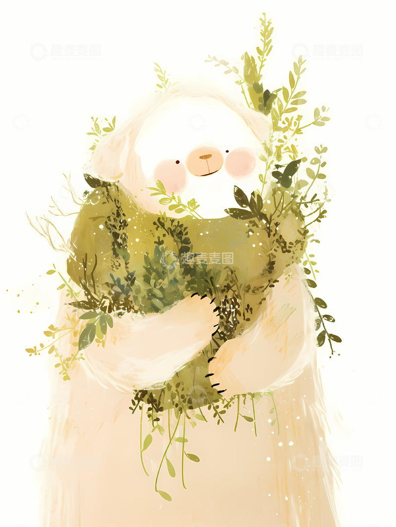 高清大图下载【趣麦麦图】儿插卡通小熊