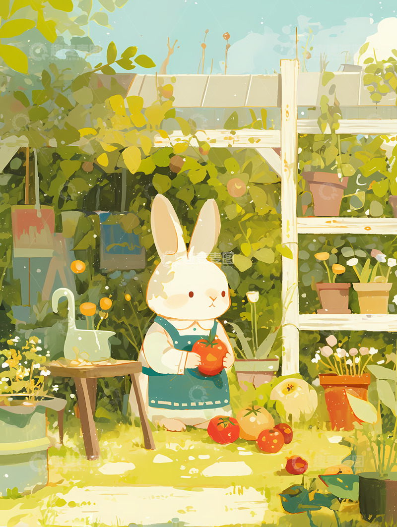 高清大图下载【趣麦麦图】儿童插画素材9