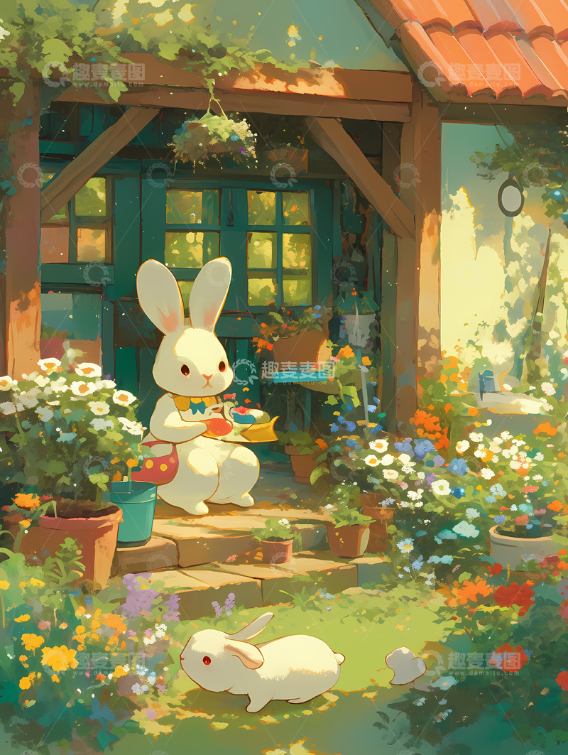 高清大图下载【趣麦麦图】儿童插画素材2