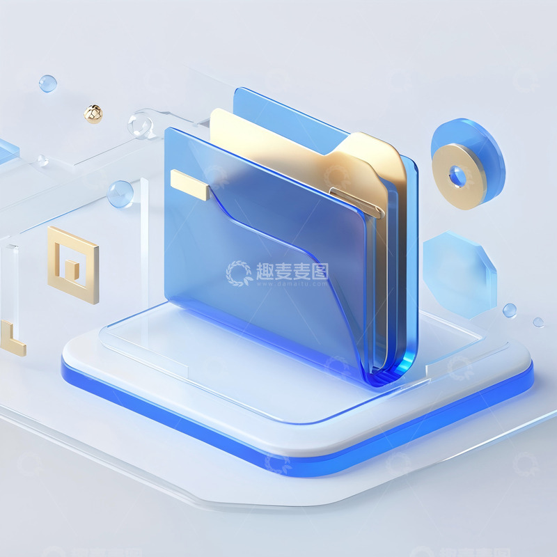 高清大图下载【趣麦麦图】立体创意科技icon19