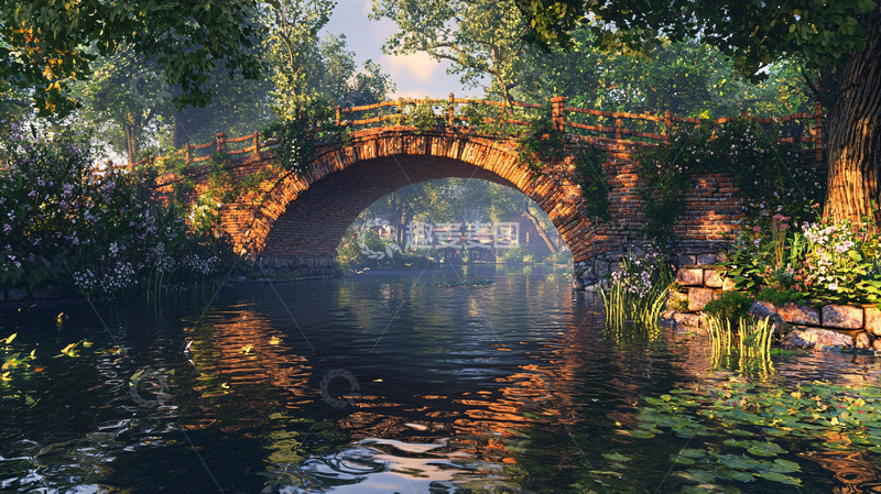 高清大图下载【趣麦麦图】拱桥