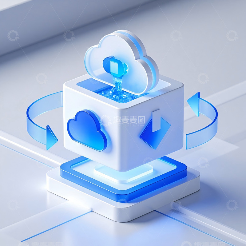 高清大图下载【趣麦麦图】立体创意科技icon21