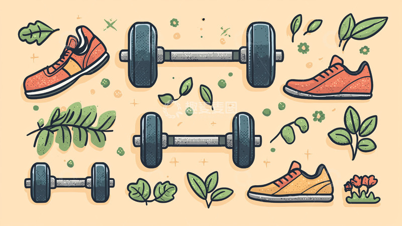 高清大图下载【趣麦麦图】健身器材