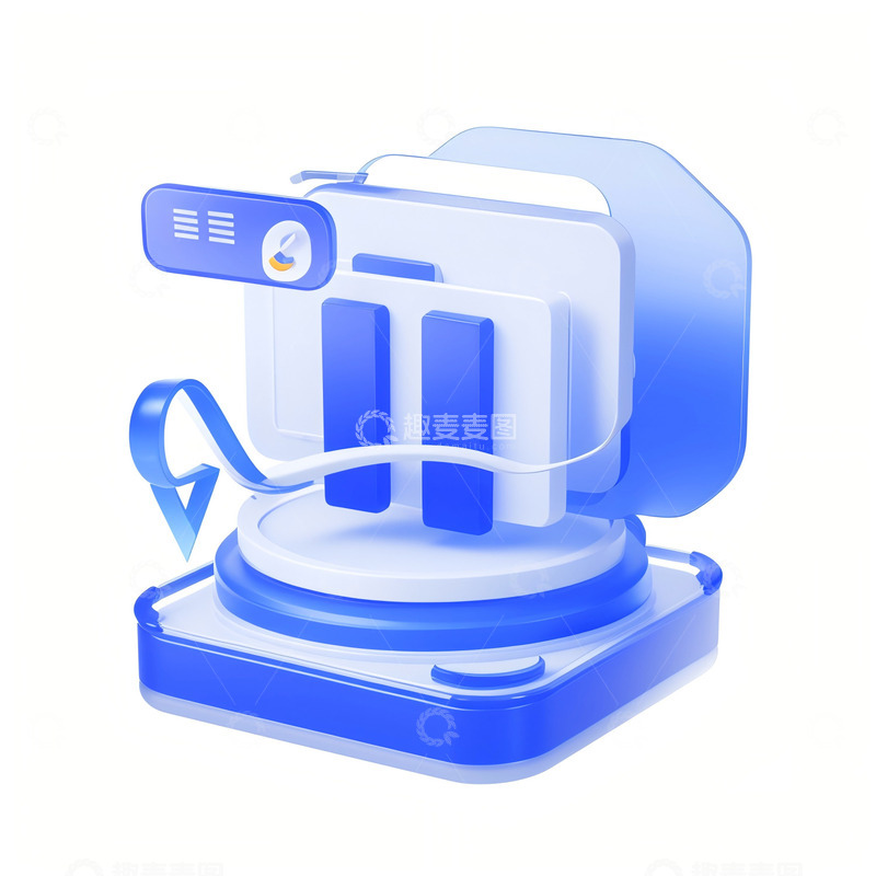 高清大图下载【趣麦麦图】立体创意科技icon13