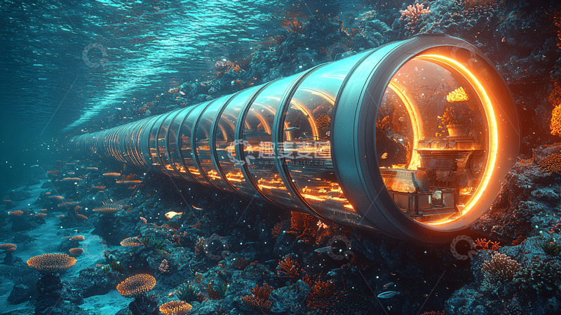 高清大图下载【趣麦麦图】海底隧道