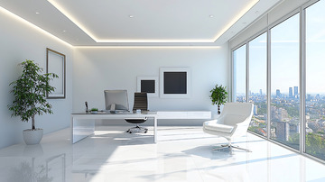 极简风格现代化办公室