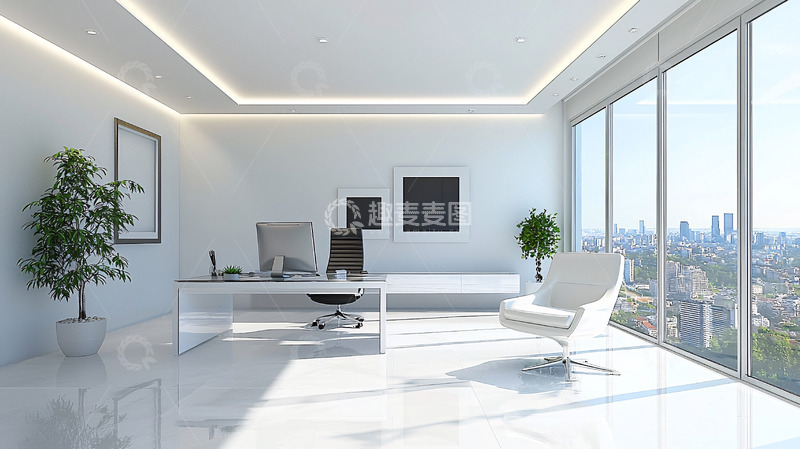 极简风格现代化办公室