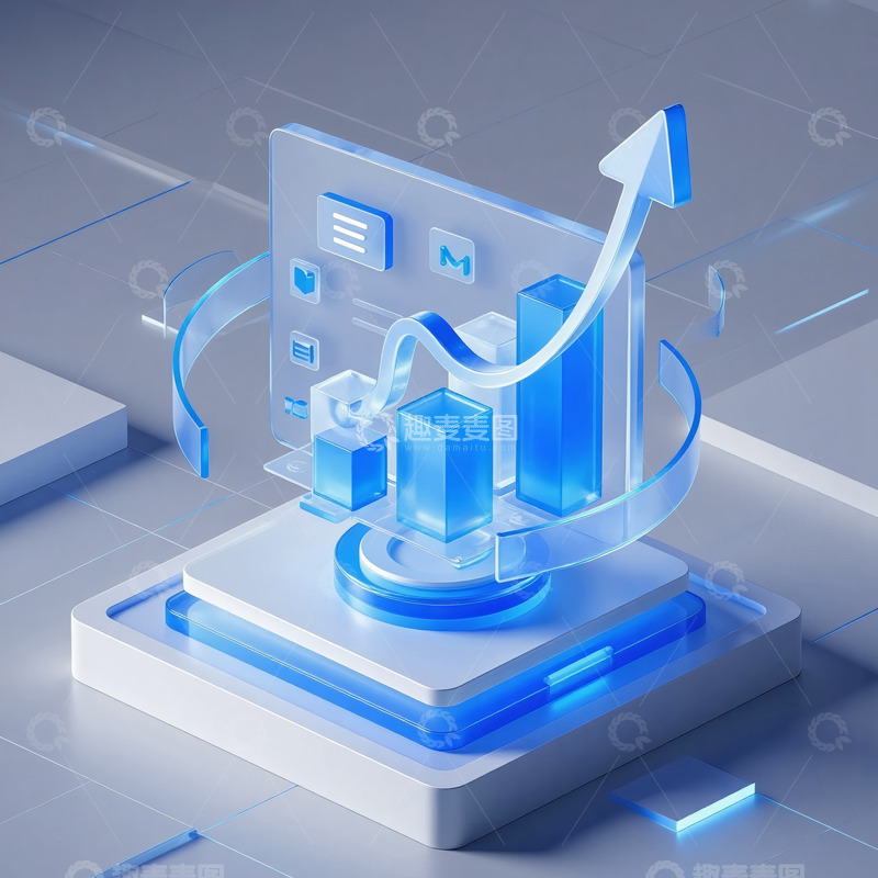 高清大图下载【趣麦麦图】立体创意科技icon42