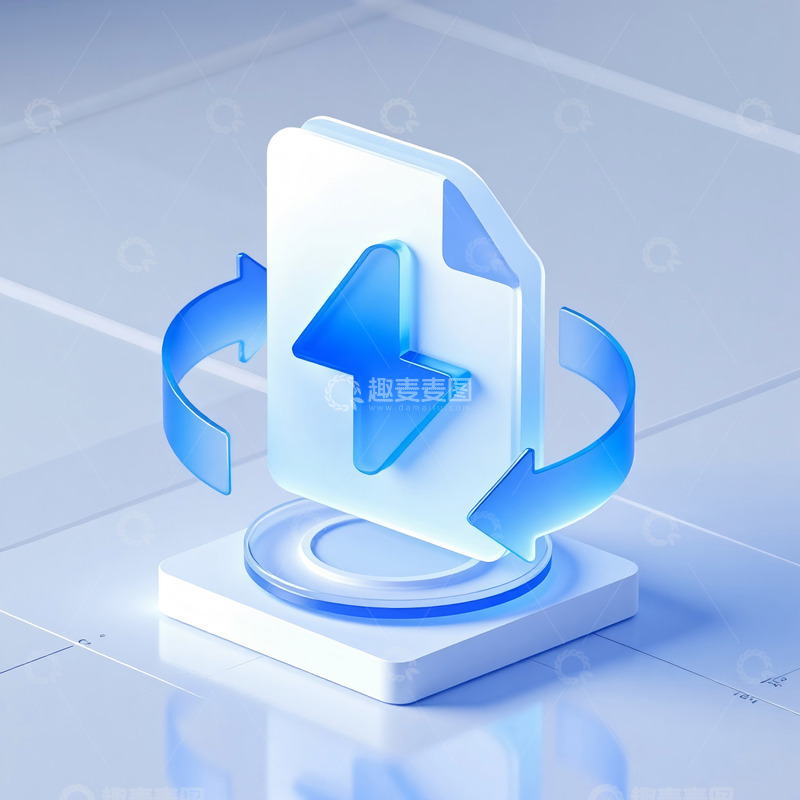 高清大图下载【趣麦麦图】立体创意科技icon29