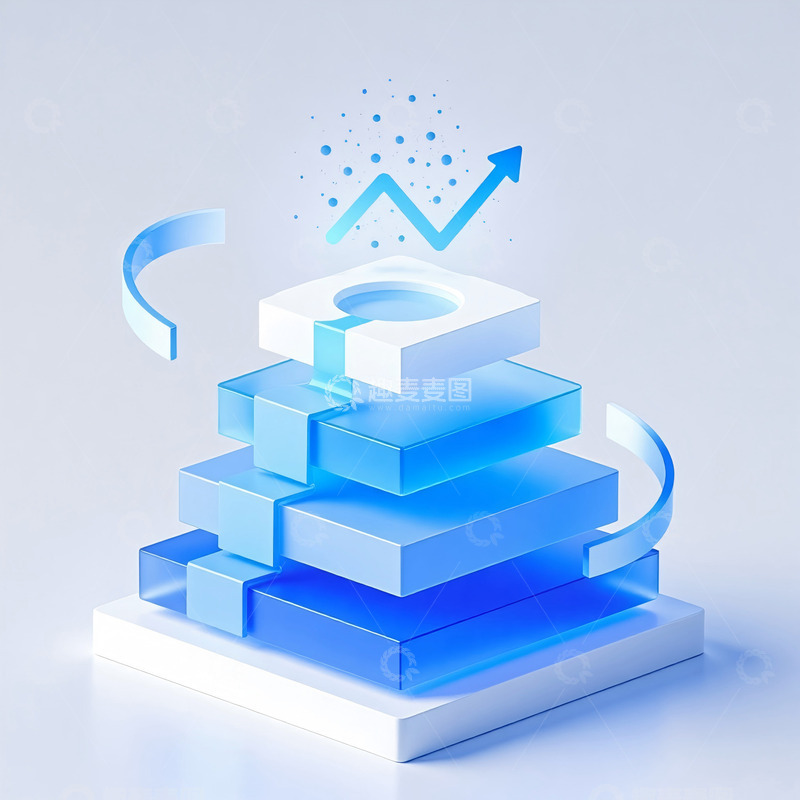 高清大图下载【趣麦麦图】立体创意科技icon46