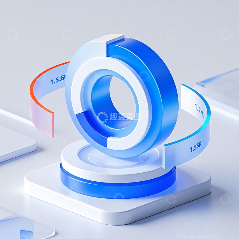 高清大图下载【趣麦麦图】立体创意科技icon45