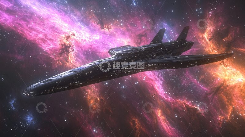 高清大图下载【趣麦麦图】宇宙飞船星际穿越