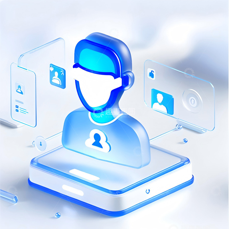 高清大图下载【趣麦麦图】立体创意科技icon71