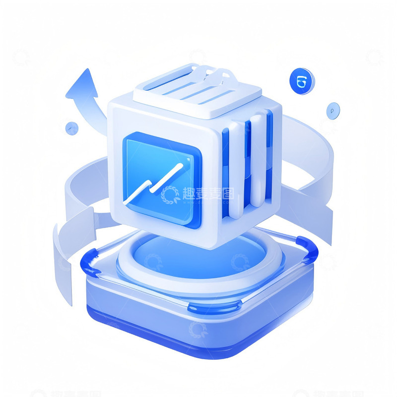 高清大图下载【趣麦麦图】立体创意科技icon78