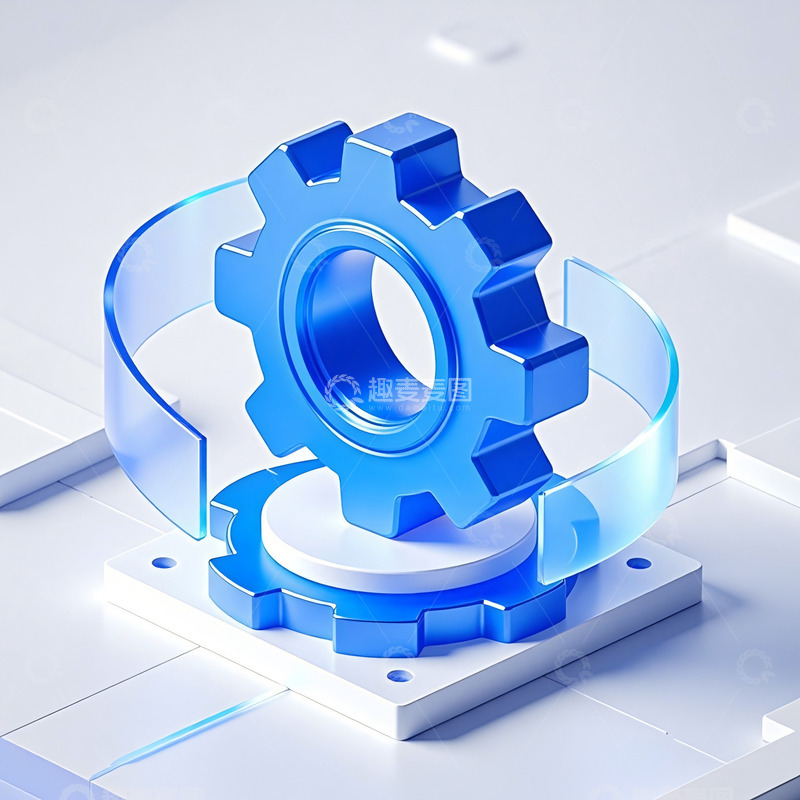 高清大图下载【趣麦麦图】立体创意科技icon85