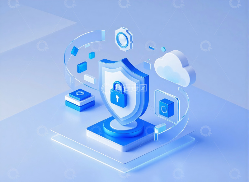 高清大图下载【趣麦麦图】立体创意科技icon70