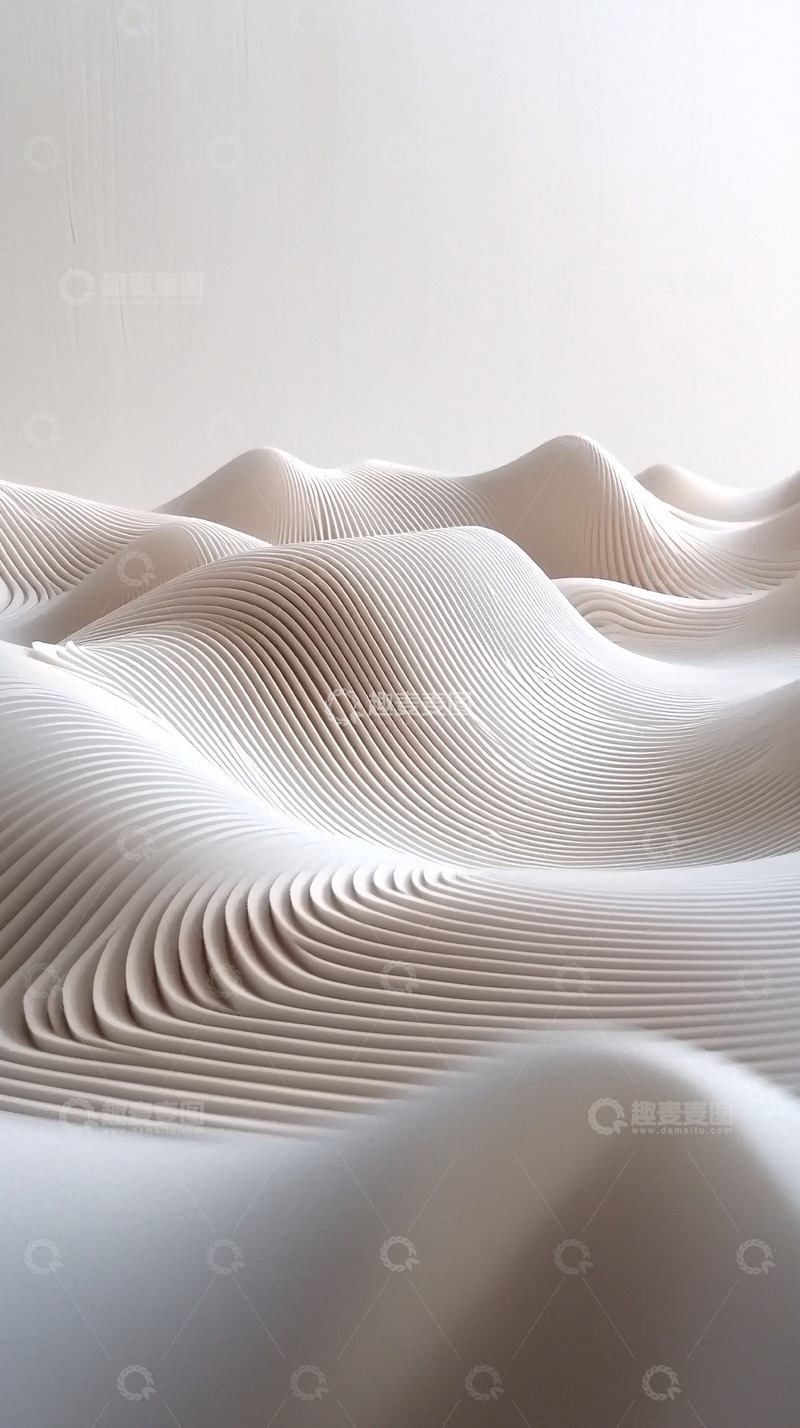 高清大图下载【趣麦麦图】抽象的曲线纹理背景