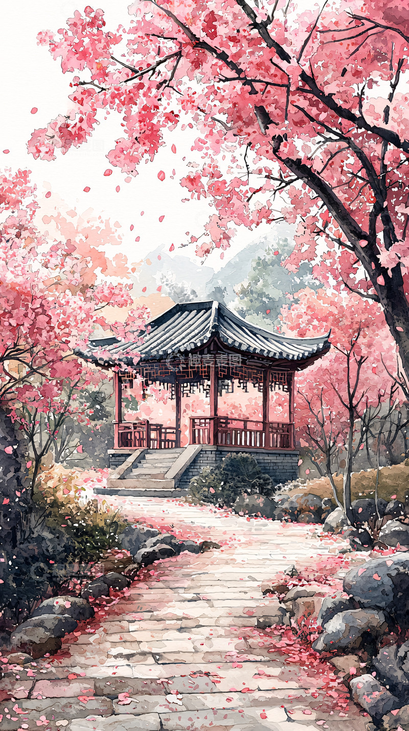 高清大图下载【趣麦麦图】樱花4