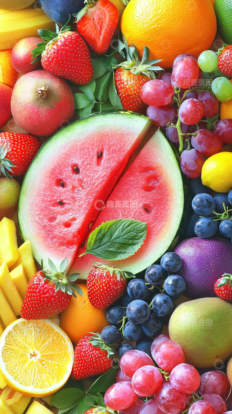 高清大图下载【趣麦麦图】水果拼盘